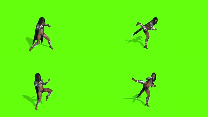 游戏人物，人物cg，战斗格斗