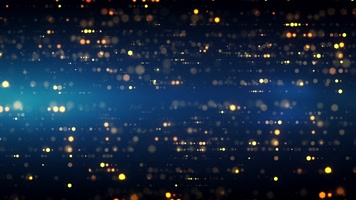 大气金色粒子晚会视频