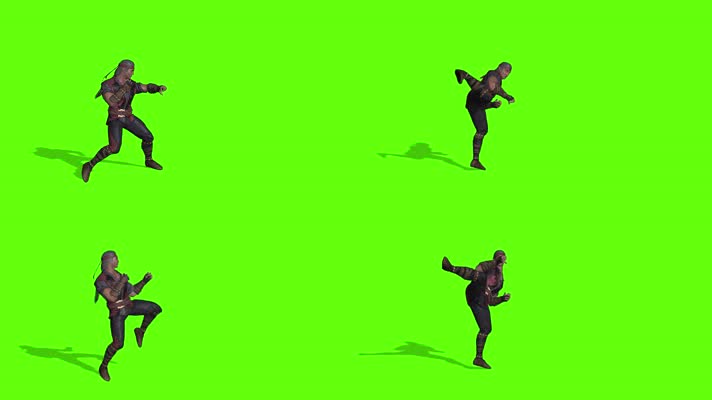 游戏人物，人物cg，战斗格斗