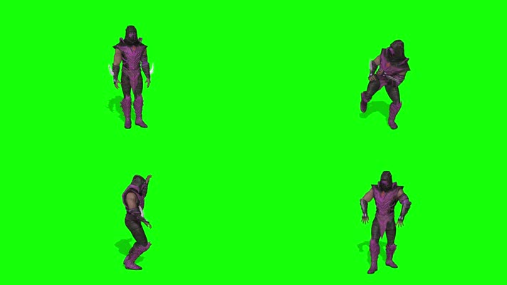 游戏人物，人物cg，战斗格斗