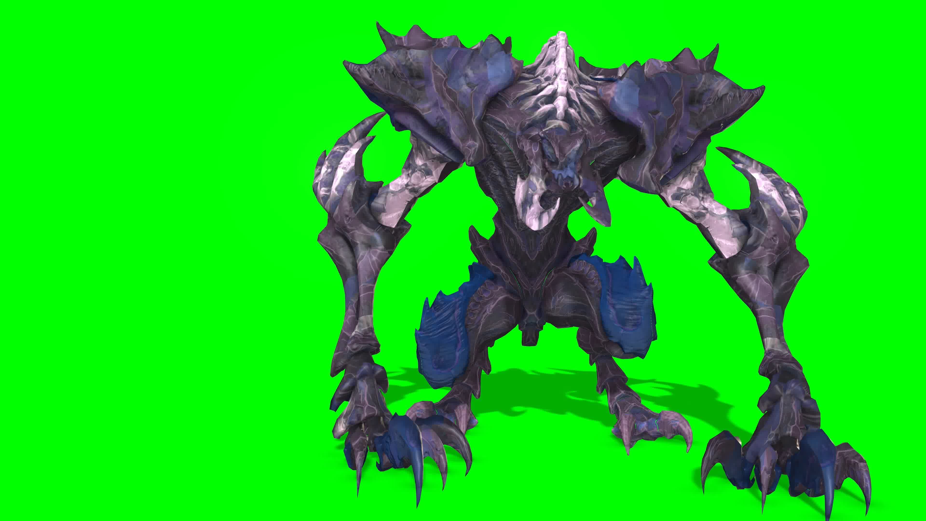 怪物多视角，侧前后上