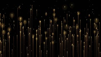 金色粒子光线背景视频