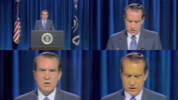 1971年美国总统尼克松宣布其访华决定