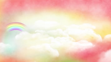 云端彩虹动态LED背景视频素材
