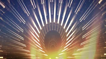 佛光四射粒子飞溅DJ节奏舞台背景