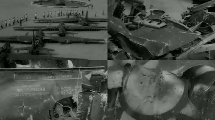 1965年北京市民参观被击落的U2高空侦察机