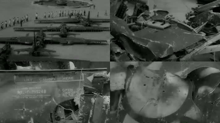 1965年北京市民参观被击落的U2高空侦察机