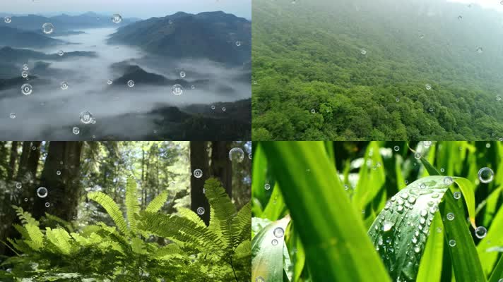 氧气水粒子AE模板