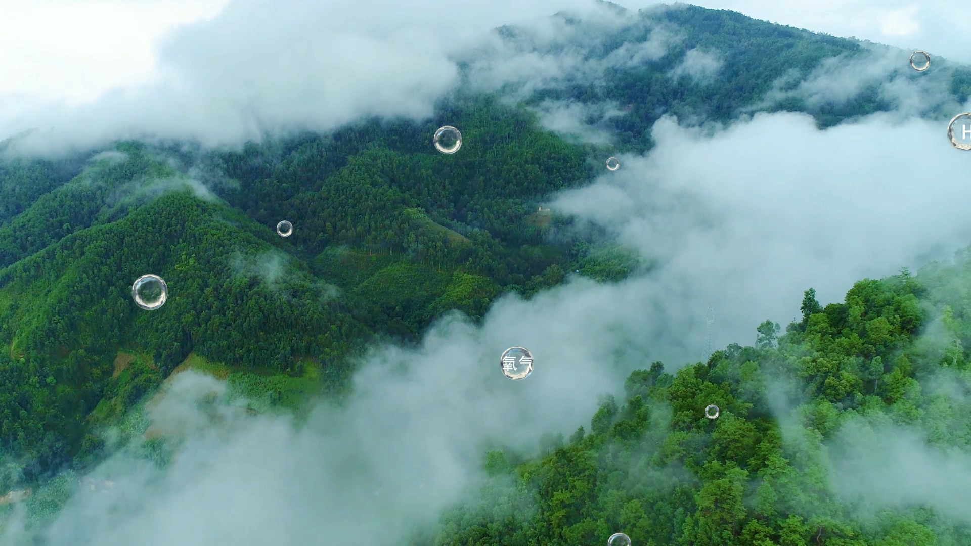 氧气水粒子AE模板