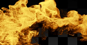 火焰特效带通道 alpha透明通道  