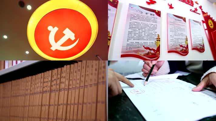 入党誓词档案文件党政