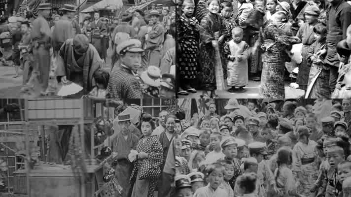 1913-1915日本东京儿童集