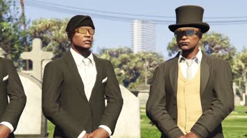 黑人抬棺动画版