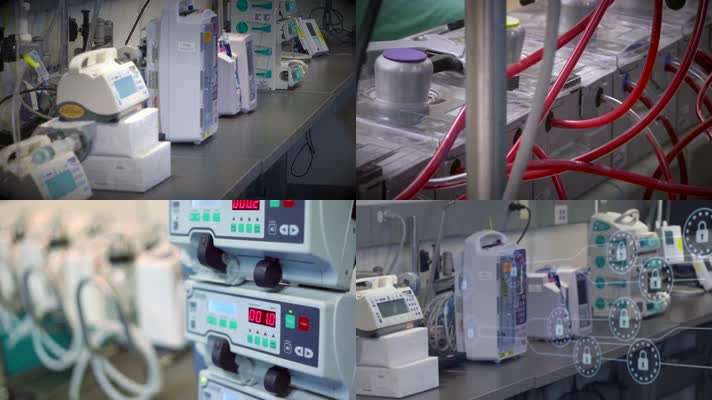 4K智慧医疗科技医院医疗设备血液透析