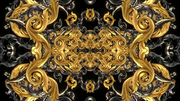 梦幻花瓣隧道穿梭歌舞背景