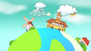 张晶晶《亮晶晶》4K卡通背景配乐成品