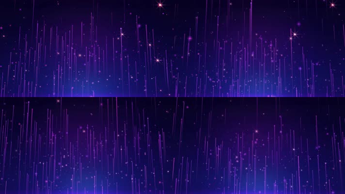 4K紫色梦幻粒子线条旋转背景