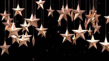 星星帘幕舞台背景