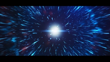 粒子灯光光线发射冲屏转场过渡开场动画