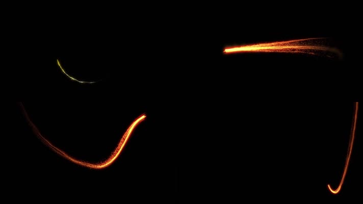 7组粒子线条 7组粒子线条