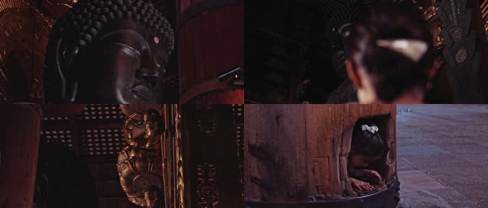 佛教佛寺，庄严肃穆