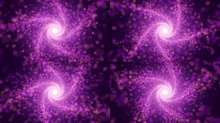 紫色粒子旋涡
