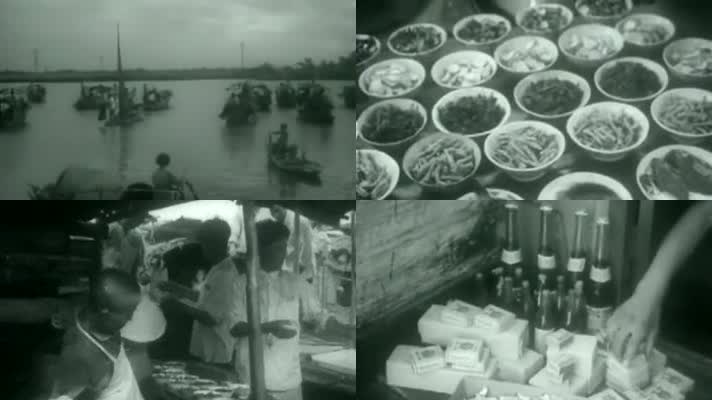 60年代上海松江渔业生产队