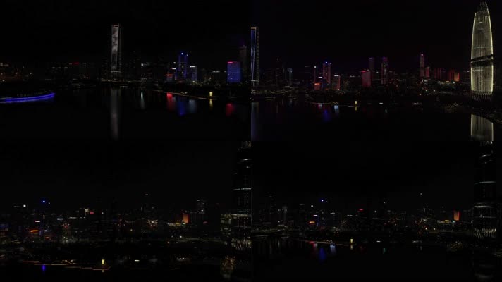 4K深圳夜景 40周年灯光秀