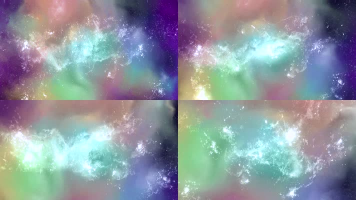 星空粒子动态背景