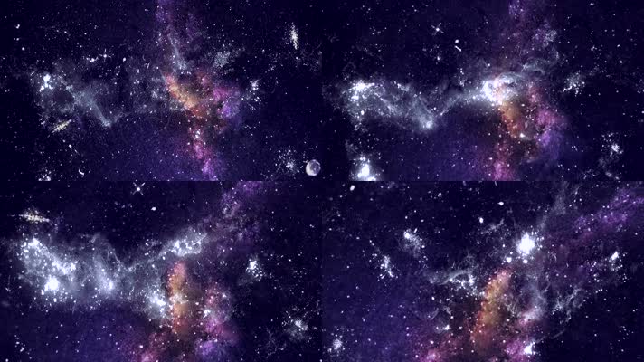 星系宇宙动态背景