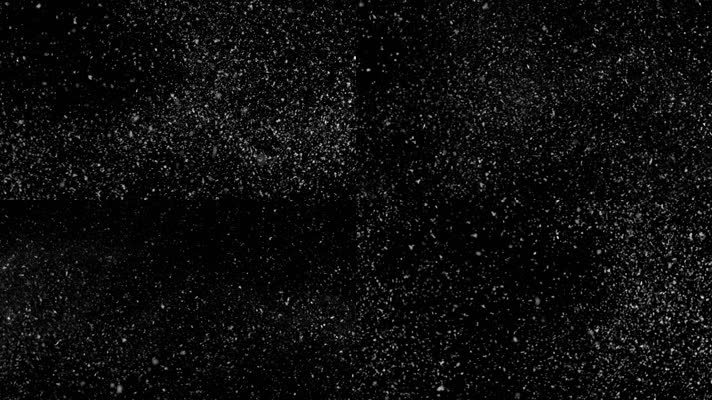 下雪雪花带通道1