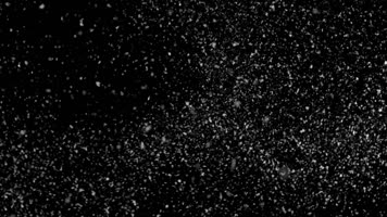 下雪雪花带通道1