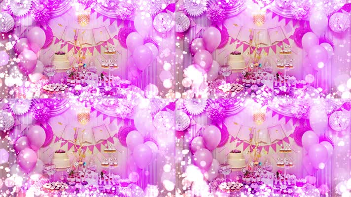 4K婚礼唯美背景