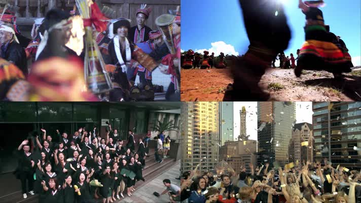 国庆 万人欢呼 节日欢呼 喜悦 五十六个民族