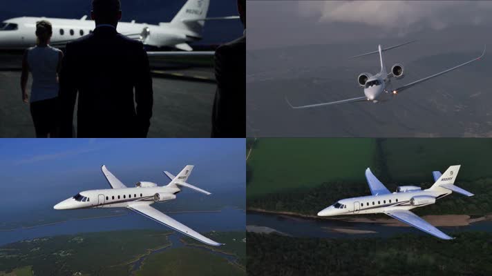 成功人士，私人飞机，富豪商务