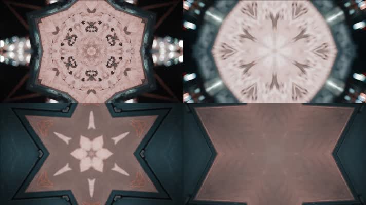 超赞 万花筒 变化 动感 节奏 动态 led 素材