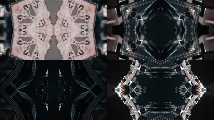 超赞 万花筒 变化 动感 节奏 动态 led 素材