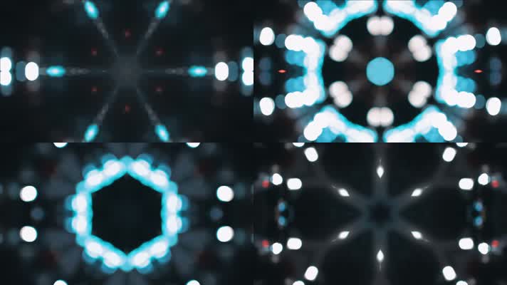 超赞 万花筒 变化 动感 节奏 动态 led 素材