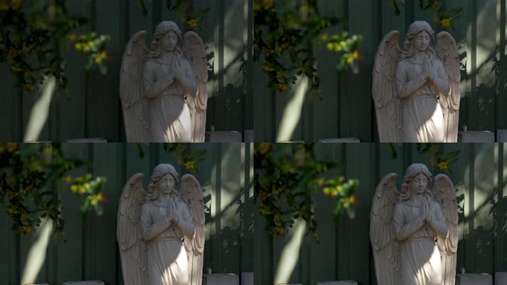 天使雕像，皇家庭院别墅园林
