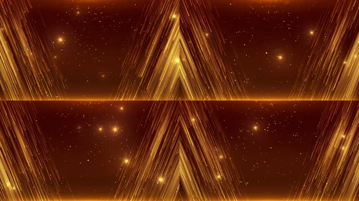 4K金色晚会粒子背景 4K金色晚会粒子背景