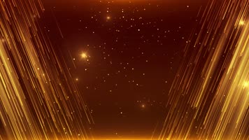 4K金色晚会粒子背景 4K金色晚会粒子背景