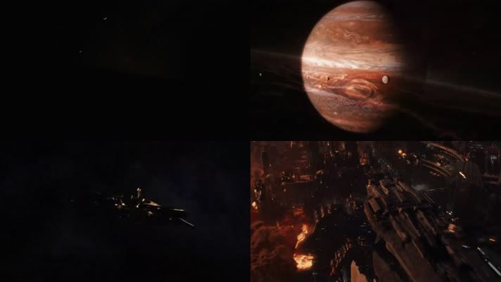 太空 行星 战舰 未来 科技 地球