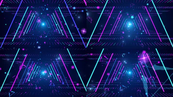 4K节奏线条背景