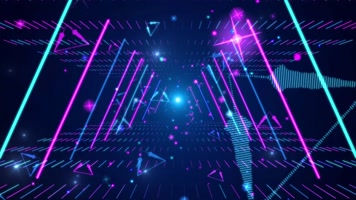 4K节奏线条背景