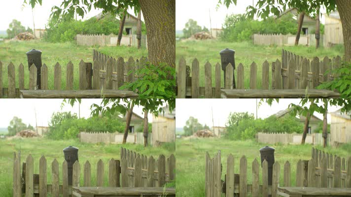 【4K】乡村房屋围栏邮筒