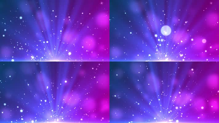 唯美粒子上升-4K