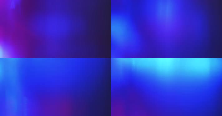 4K蓝色紫色梦幻光斑光晕背景