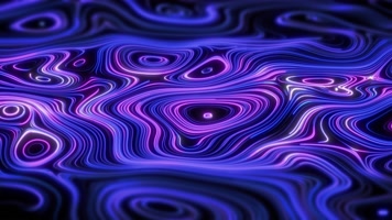 蓝色霓虹旋涡背景