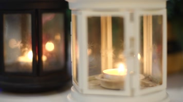 原创圣诞树特写