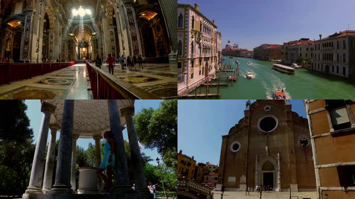 威尼斯，人文文化，雕塑壁画